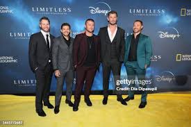 Aaron Grist attends the premiere of "Limitless With Chris Hemsworth"...  News Photo