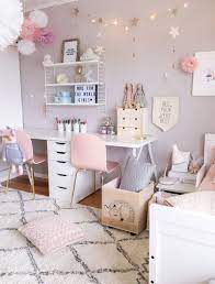 A Scandinavian Style Shared Girls Room By Kids Interiors Shared Girls Room Cute Bedroom Ideas Girls Room Decor