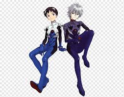 He is the son of gehirn bioengineer yui ikari and nerv commander (formerly chief of gehirn) gendo ikari. Kaworu Nagisa Shinji Ikari Evangelion Anime Others Black Hair Human Fictional Character Png Pngwing