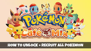 Users may not simply pop a uicc out of one device and use it immediately in another device. Pokemon Cafe Mix Pokemon List How To Unlock Recruit All Pokemon Pokemon Cafe Mix