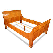 Kinder etagenbett stockbett hochbett bettgestell bett metallbett 200x140/90cm. Biedermeier Bett Kirschbaum
