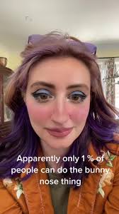 Bunny Nose Wiggle Person