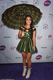 Check out full gallery with 10 pictures of heather watson. Caroline Wozniacki Flaunts With Pvc Clad Heather Watson At Pre Wimbledon Bash Daily Mail Online