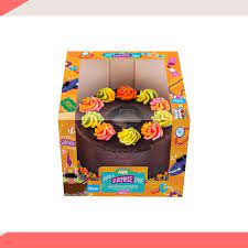 Every birthday cake can be personalised to help you create the wow factor and all personalised birthday cakes come with complimentary gift cards with your special message printed inside. Asda Launches Hollow Surprise Cake
