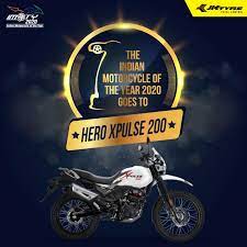 Hero Xpulse 200 Wins The Prestigious Imoty 2020 Award