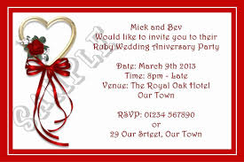 Wedding Anniversary Invitation Template New 12 Anniversary Invitations T Wedding Anniversary Invitations 40th Wedding Anniversary Anniversary Party Invitations
