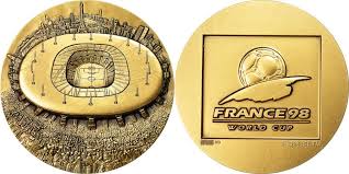 Sélectionner une édition coupe du monde de la fifa 2026™ qatar 2022 russie 2018 brésil 2014 le tournoi commence dans: France Medal France 98 Coupe Du Monde De Football Mdp Bronze