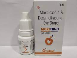 Moxitik D Eye Drops Eye Drops Watery Eyes Ear Drops