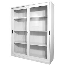 It is for this reason we designed the burlington medium storage cabinet. Steelco Glass Sliding Door Cupboard 3 Shelves 1830 X 1500 X 465mm White Satin Darwin Business Machines Office National