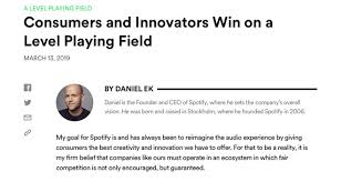 Ek grew up in the rågsved district of stockholm, sweden. Spotify Accuses Apple Of Anti Competitive Practices In Europe Over App Store Restrictions General Discussion Discussions On Appleinsider Forums