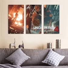 A thief's end for playstation 4, set 3 years after the events of uncharted 3, nathan drake has apparently left the world of fortune hunting behind. Gwsj 7345 Printed Split Uncharted 4 A Thiefs End Matte Poster Photographic Paper Decorative Posters In India Buy Art Film Design Movie Music Nature And Educational Paintings Wallpapers At Flipkart Com