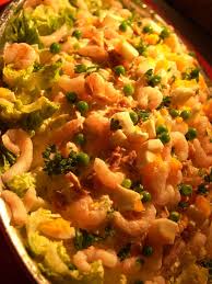 Salade Russe Aux Crevettes Et Au Thon L Eau A La Bouche Salade Russe Salade Recettes Haitiennes