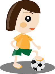 Fußball cliparts kostenlos herunterladen kind spielt fußball cartoon, spieler 16kb 400x400: Fussball Sport Madchen Kostenlose Vektorgrafik Auf Pixabay