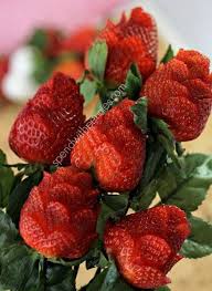 How To Make Strawberry Roses Spend With Pennies