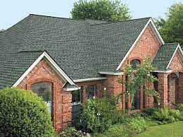 Modernize A Red Brick With This Gorgeous Gray From Gaf Roofing Roof Shingle Colors Architectural Shingles Red Brick House