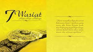 Highly credible statement made some 50 years ago. 7 Wasiat Raja Raja Melayu Youtube