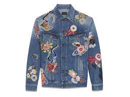 The 10 Freshest Okay Craziest Denim Jackets To Buy Right Now Embroidered Denim Jacket Jean Jacket Patches Denim Jacket