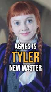 Nobody even realized Agnes is actually Tyler’s new master!, #celebrity  #wednesday #wednesdayseason2 #agnes #tyler #hyde