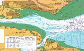 River Thames Sea Reach Marine Chart 1185_0 Nautical