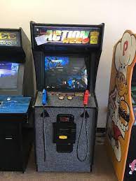 Johnny Nero Action Hero Full Size Arcade Shooting Game! WORKS GREAT! 