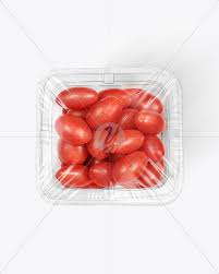 Best free food psd mockups of free and legal, fully layered, easily customizable photo realistic psds: Clear Plastic Tray With Grape Tomatoes Mockup In Tray Platter Mockups On Yellow Images Object Mockups