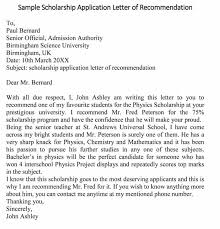 Dear name of the contact person, my name is your name and i would like to express my interest in applying for the doctoral. Scholarship Recommendation Letter 20 Sample Letters With Guidelines