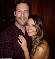 The bachelorette's sam frost breaks down into tears as she struggles to tell michael turnbull he's not the one. The Bachelorette 2015 S Sam Frost Wears Gold Band On Her Wedding Finger Daily Mail Online
