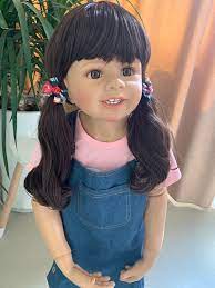 100cm Reborn Realistic Huge Toy Doll High Quality Big Toddler Cute Girl  Vinyl | eBay