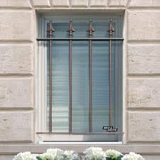 Grille De Defense Pour Fenetre Oxford L 130 X H 30 Cm Brun Et Doutte Securite Fenetre Fenetre Protection Fenetre