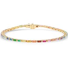 T.w.) & diamond (3 ct. These Jewels Revitalize The Tennis Bracelet And Necklace Trend Jck