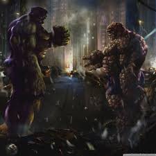 The incredible hulk vs abomination truehd. Thing Vs Hulk Wallpapers Top Free Thing Vs Hulk Backgrounds Wallpaperaccess