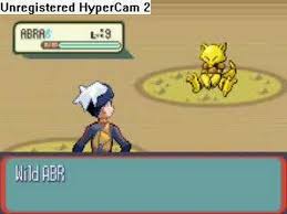 Pokemon Ruby Abra Evolve