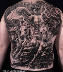 .roman art or drawings motive | bigest tattoo gallery of tattoos idea, tattoos motive and design, tattoo artists and tattoo models. Victoria Back Tattoo The Roman Goddess Of Victory