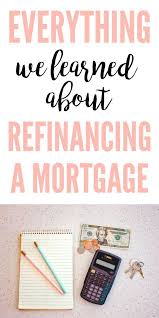 Here Are All Of The Tips You Need To Refinance Your Home Mortgage I Share All Of The Pros And Cons Of Re Mortgage Tips Refinancing Mortgage Refinance Mortgage