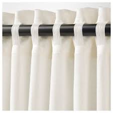 Lejongap Rideaux 2 Pieces Blanc 145x300 Cm En 2020 Rideaux Rideaux Suspendus Et Ikea