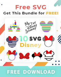 10 Disney Bundle Free Disney Svg Disney Crafts For Kids Disney Ornaments Diy Disney Printables Free