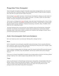 Sebuah keresahan tentang dirinya hingga mengenai tuhannya. Computer Virus Research Papers Academia Edu