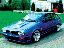 Image result for Stellar Blue 1985 Alfa-Romeo