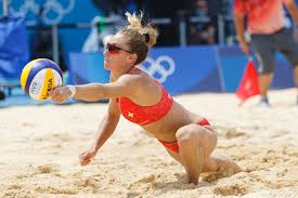 Tanja hüberli photo by jamie squire/getty images for begoc Photo Gallery From Wednesday S Olympics Beach Volleyball Action Volleyballmag Com