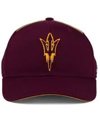 Adidas Arizona State Sun Devils Coaches Flex Cap Red L Xl Men S Hats Red S Cap