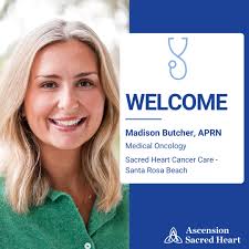 🎉 Welcome Madison Butcher, APRN, to Ascension Sacred Heart 🎉 Madison  Butcher, APRN, is a dedicated medical oncology specialist who provides  compassionate, comprehensive care to patients facing cancer. ➡️ Click the  link
