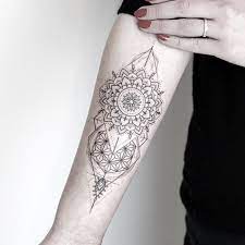 The complex geometric tattoo is very fascinating as far as the plan and the implications related with numerous nation. Geometric Linework Mandala Tattoo Novocom Top