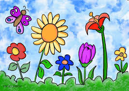 Disegni Di Primavera Da Colorare Portale Bambini Colori Di Primavera Disegni Disegno A Caso