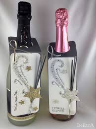 1 Flaschenanhanger Fur Silvester Mit Wunderkerzen Flaschenanhanger Flaschen Anhanger Geschenke Silvester