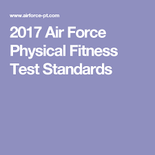 57 Ageless Airforce Pt Test Standards
