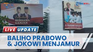 Baliho Prabowo Bersama Jokowi Menjamur di Provinsi Riau, PDIP: Cuma Klaim dari Kubu Sebelah - YouTube