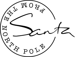 From The North Pole Santa Signature Stamper Christmas Stamps Santa Stamp Xmas Letter