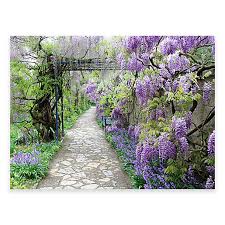 By the pool, an outdoor kitchen, balcony, or fence, this canvas art may be placed in any outdoor location with direct exposure to the elements. Wisteria Path Outdoor All Weather Canvas Wall Art Bed Bath Beyond