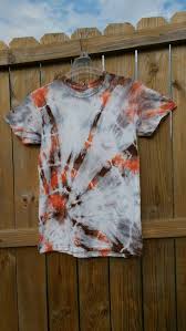 Black And Orange Tie Dye Sweatshirt Tie Dye Shirt Orange And Gray Tie Dye Shirt By Messymommastiedyes Tie Dye Tie Dye Shirts Tie Dye Patterns