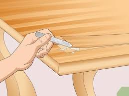 Home skills woodworking furniture staining or painting outdoor furniture helps it stand up against the elements. 4 Ways To Restore Furniture Veneer Wikihow